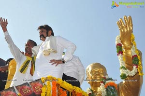 Nandamuri Balakrishna NTR Statue Karimnagar