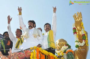 Nandamuri Balakrishna NTR Statue Karimnagar