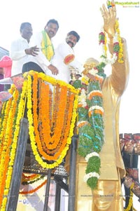 Nandamuri Balakrishna NTR Statue Karimnagar