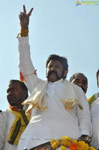 Nandamuri Balakrishna NTR Statue Karimnagar