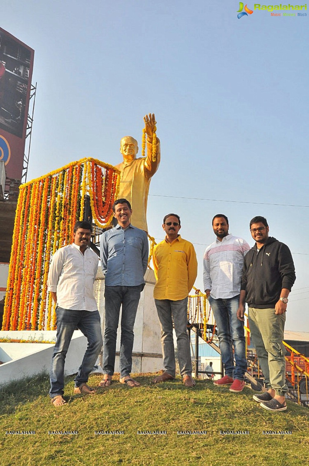 Nandamuri Balakrishna at NTR Statue, Karimnagar