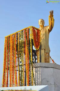 Nandamuri Balakrishna NTR Statue Karimnagar