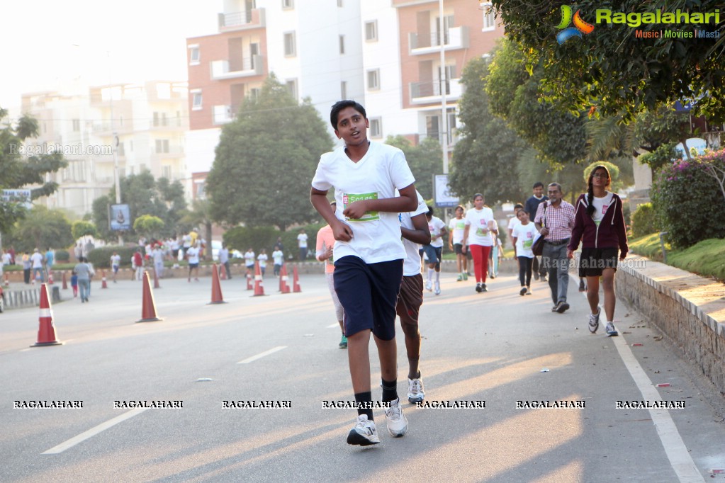 1st Edition of Hyderabad Kids Run 2016