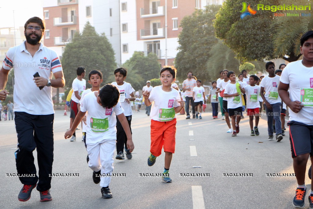 1st Edition of Hyderabad Kids Run 2016