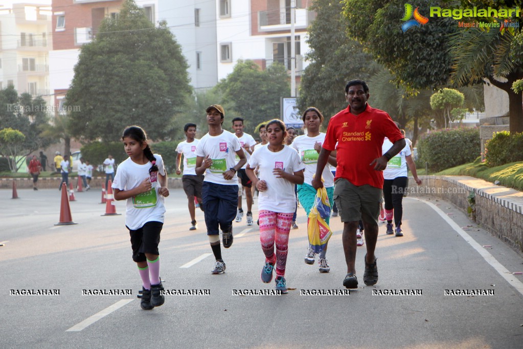 1st Edition of Hyderabad Kids Run 2016