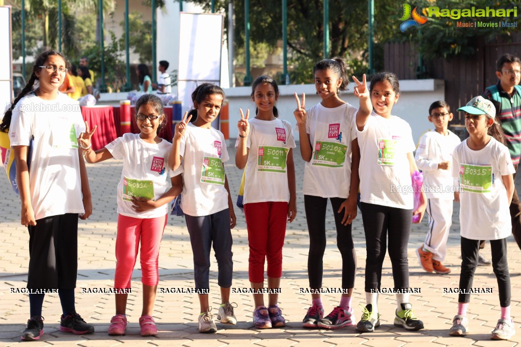 1st Edition of Hyderabad Kids Run 2016