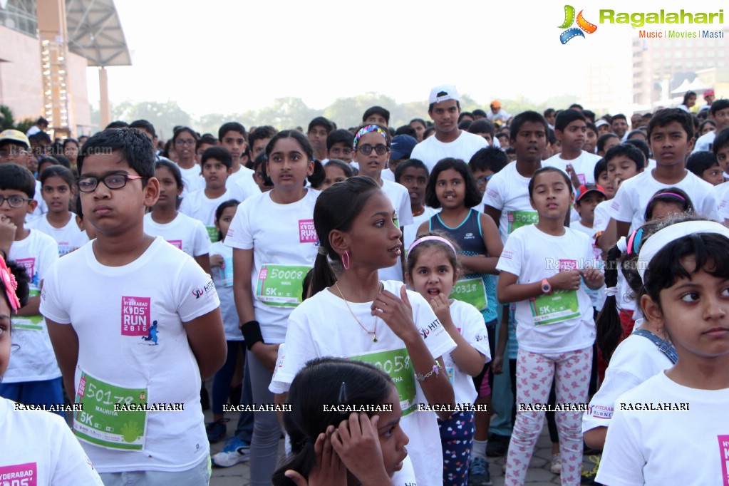 1st Edition of Hyderabad Kids Run 2016