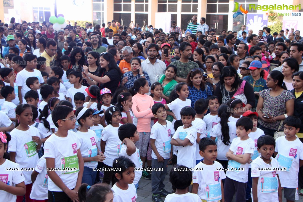 1st Edition of Hyderabad Kids Run 2016