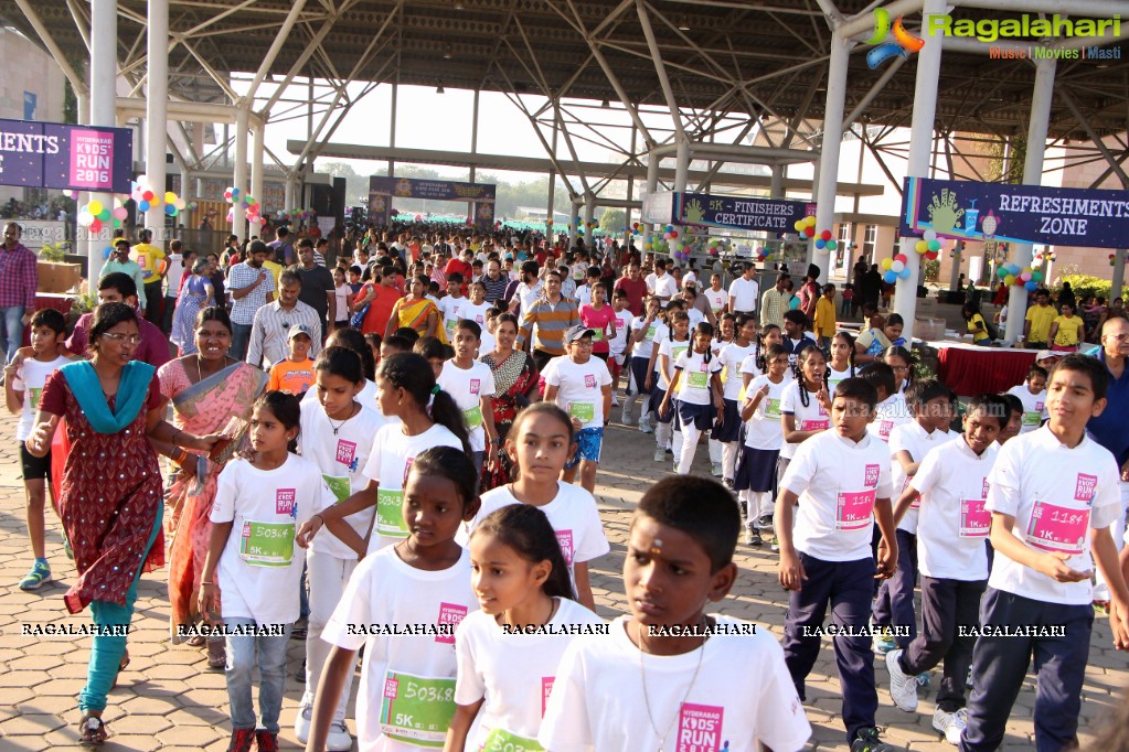 1st Edition of Hyderabad Kids Run 2016