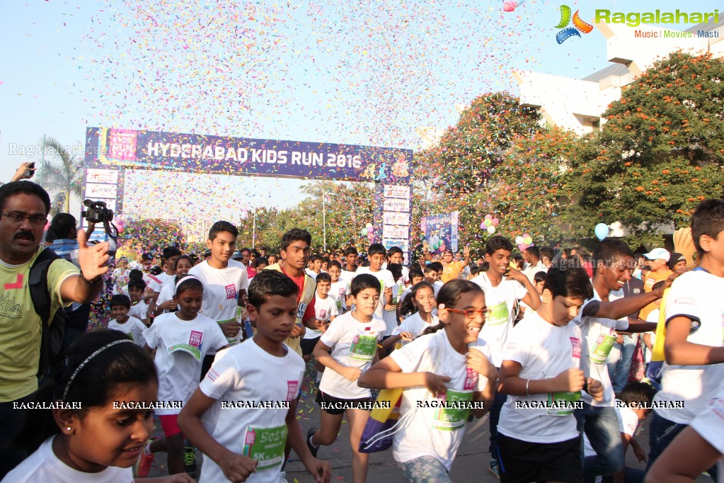 1st Edition of Hyderabad Kids Run 2016