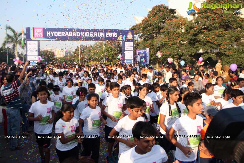 1st Edition of Hyderabad Kids Run 2016