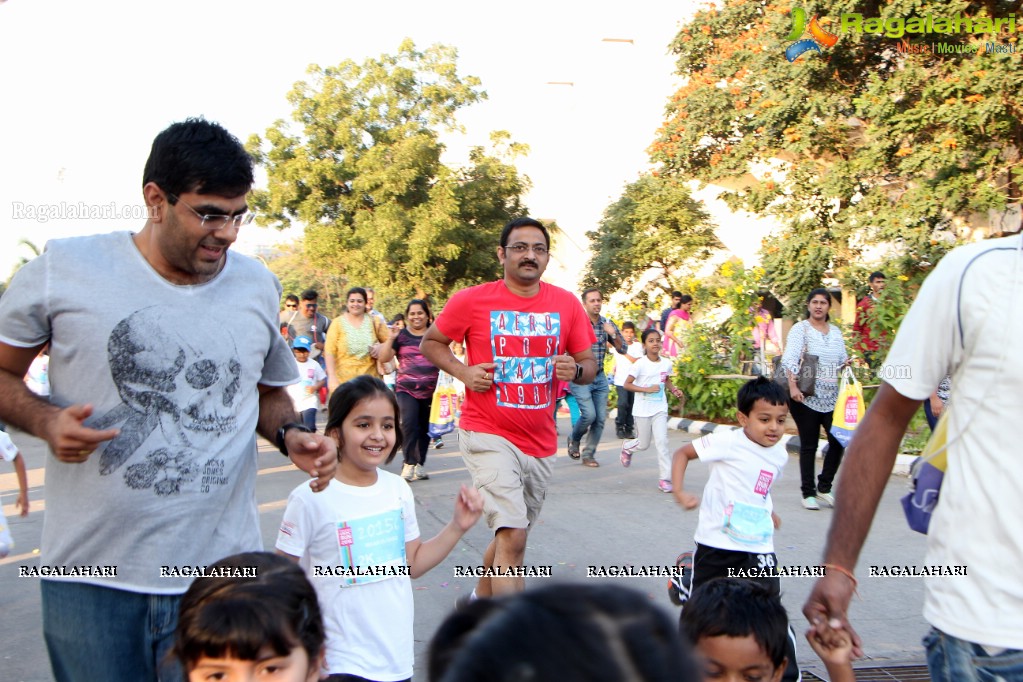 1st Edition of Hyderabad Kids Run 2016