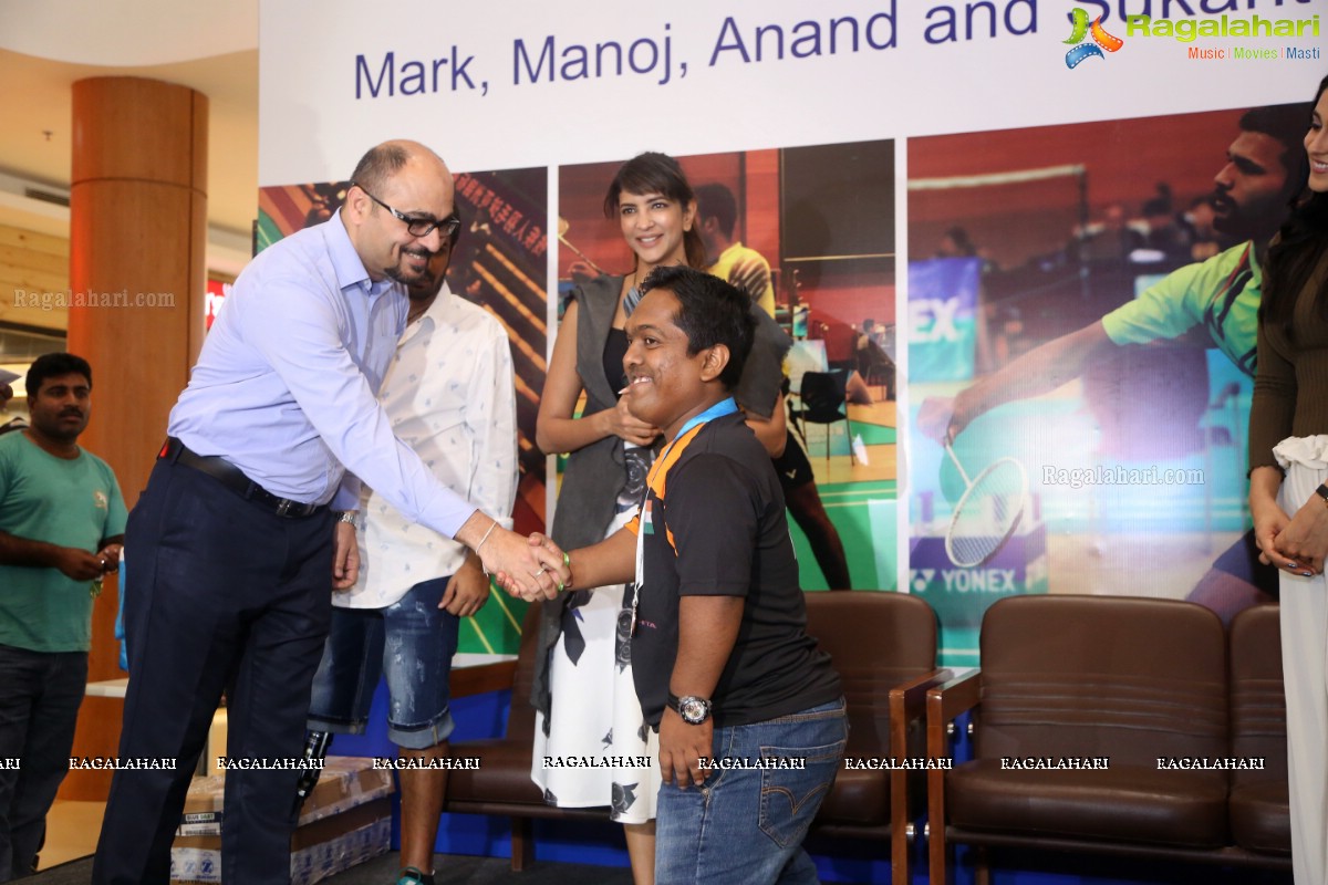 Aditya Mehta Foundation Felicitation to Asian Para Badminton Championshop Medalists at Inorbit Mall, Hyderabad