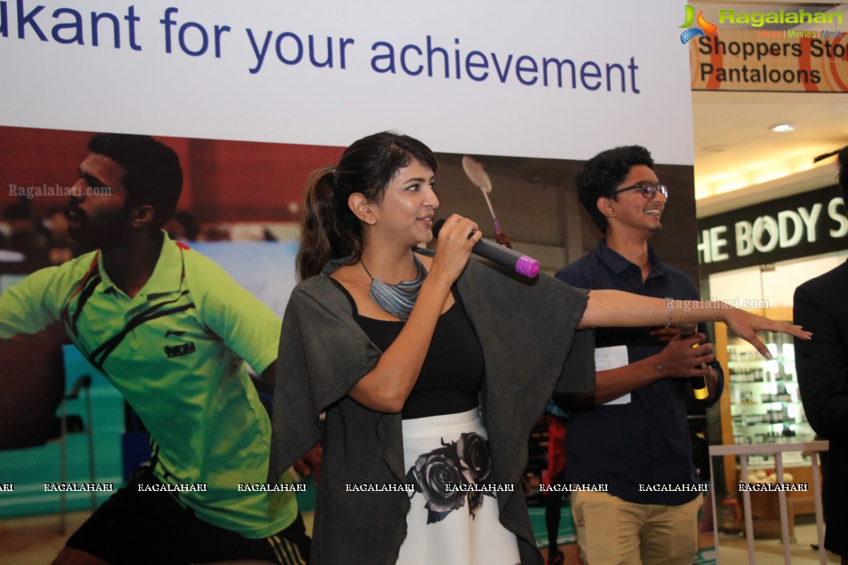 Aditya Mehta Foundation Felicitation to Asian Para Badminton Championshop Medalists at Inorbit Mall, Hyderabad