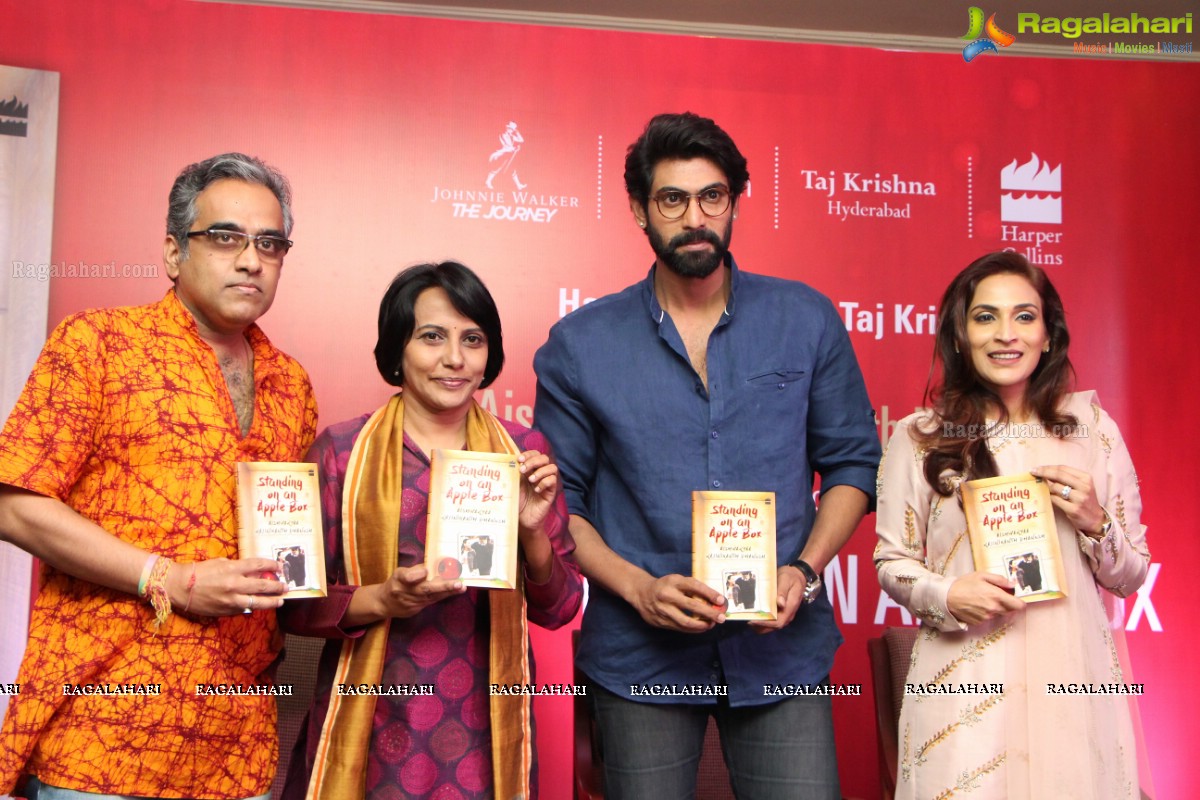 Aishwaryaa Rajinikanth Dhanush's Standing on an Apple Box Book Launch at Taj Krishna