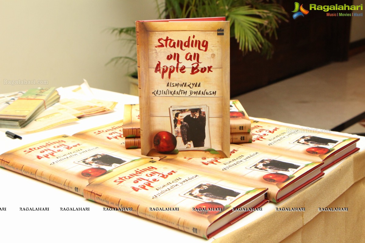 Aishwaryaa Rajinikanth Dhanush's Standing on an Apple Box Book Launch at Taj Krishna