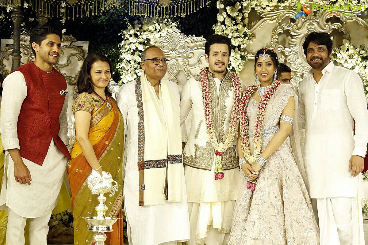 Akkineni Akhil-Shriya Bhupal Engagement