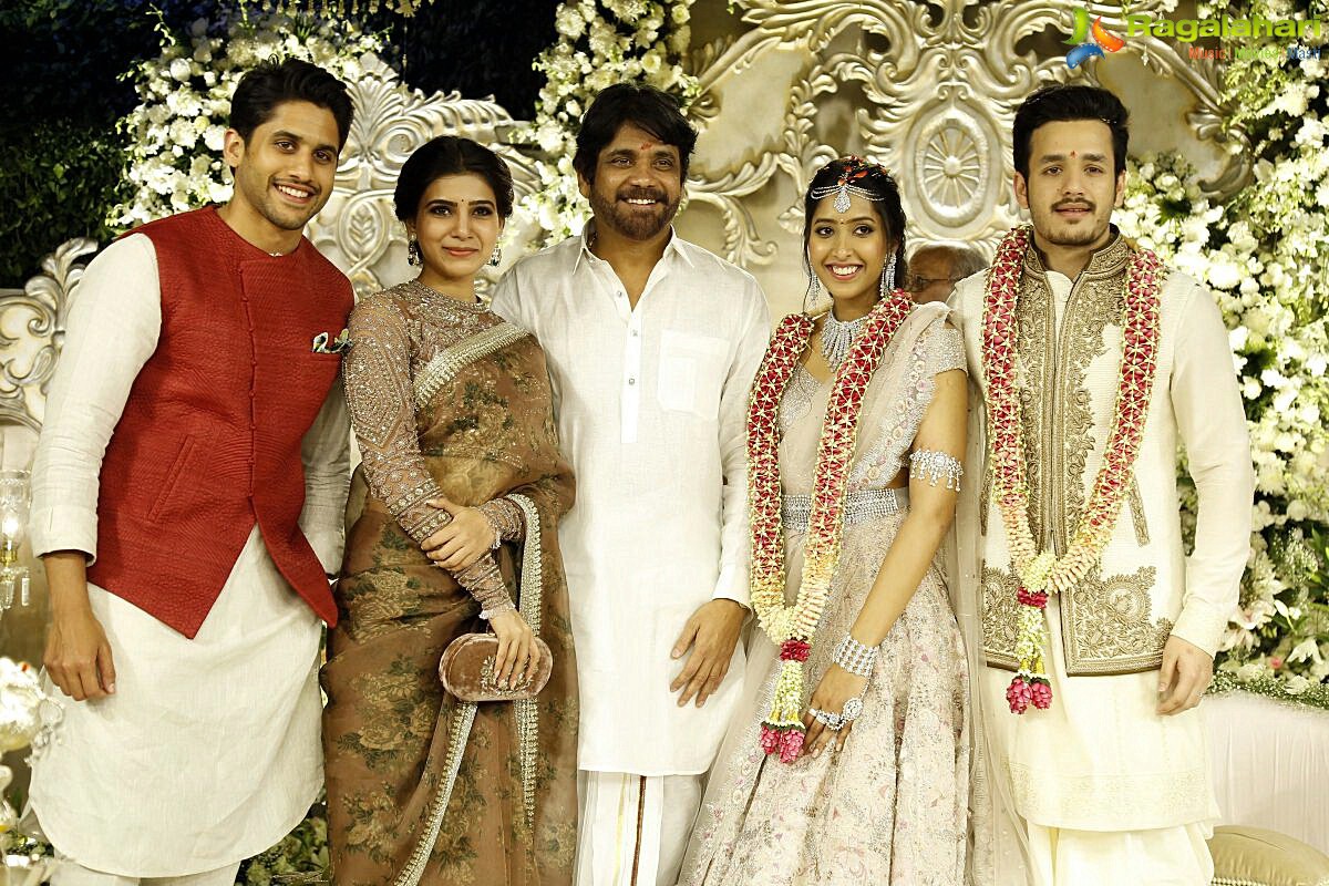 Akkineni Akhil-Shriya Bhupal Engagement