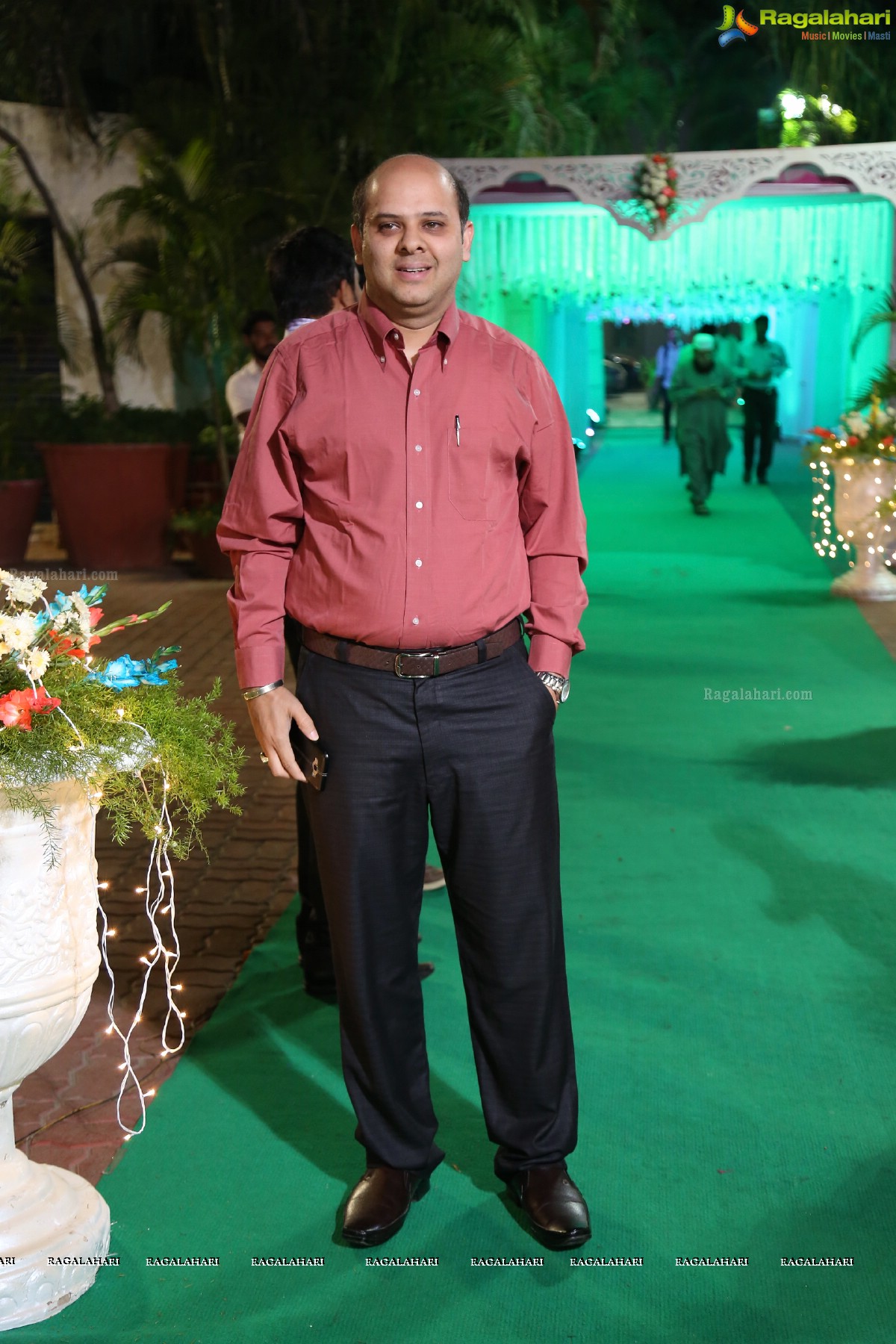 Amjad Hussain Brother In Law Dinner Reception at Sridhar Fuction Plaza