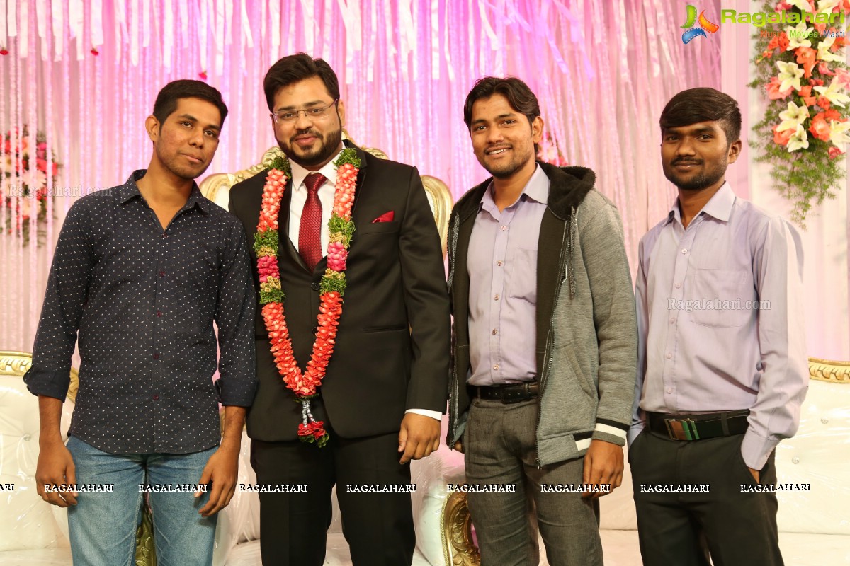 Amjad Hussain Brother In Law Dinner Reception at Sridhar Fuction Plaza