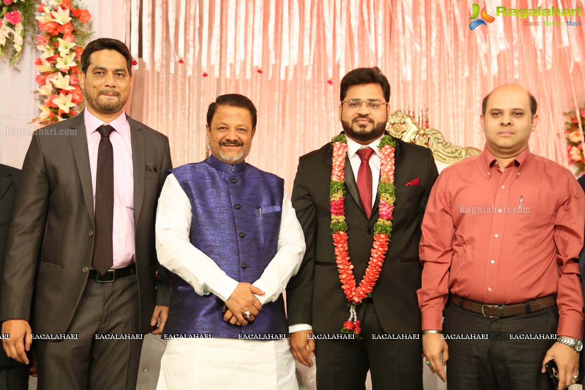 Amjad Hussain Brother In Law Dinner Reception at Sridhar Fuction Plaza