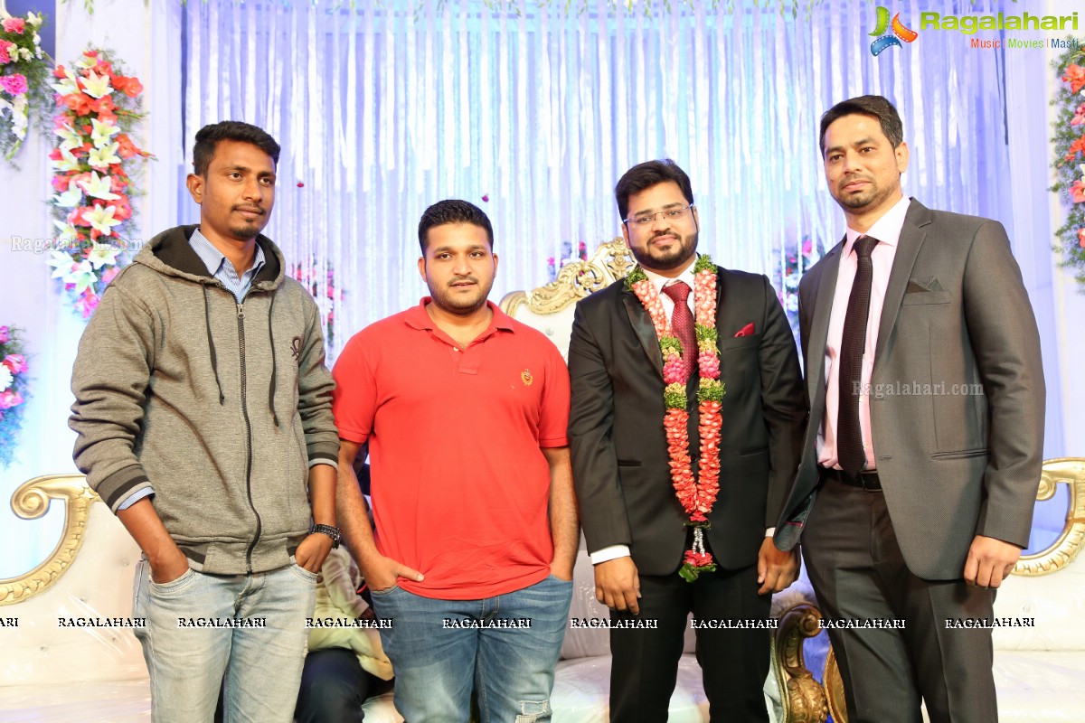 Amjad Hussain Brother In Law Dinner Reception at Sridhar Fuction Plaza