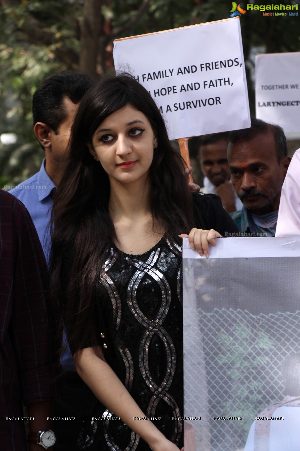 Laryngectomy Society Cancer Survivors Walk at Apollo Cancer Hospital, Jubilee Hills, Hyderabad