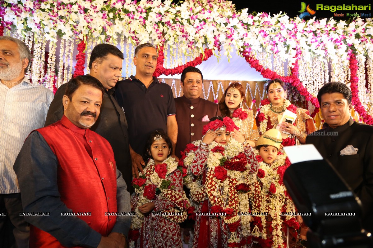 Grand Bismillah Ceremony of Simrah Shad & Sehar Shad Khan at Shah Manzil