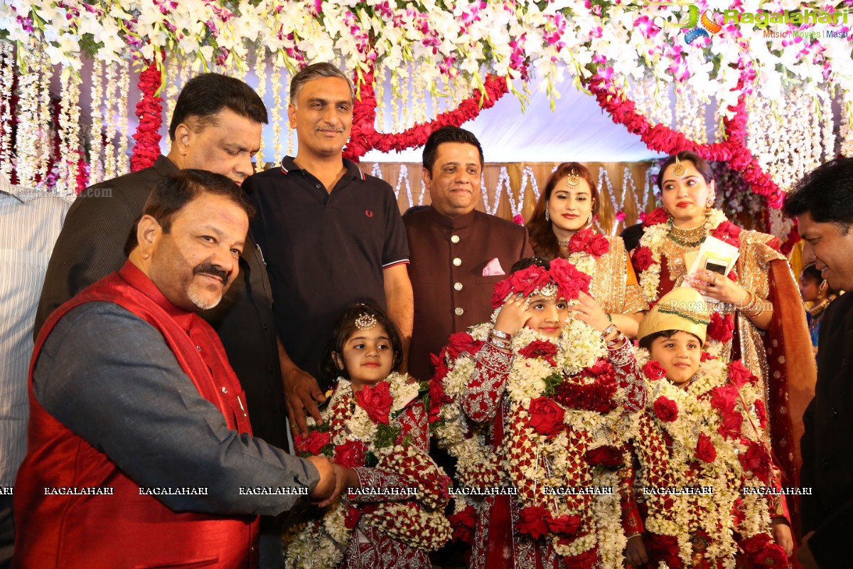 Grand Bismillah Ceremony of Simrah Shad & Sehar Shad Khan at Shah Manzil