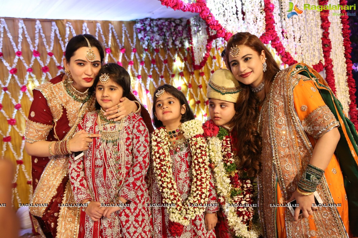 Grand Bismillah Ceremony of Simrah Shad & Sehar Shad Khan at Shah Manzil