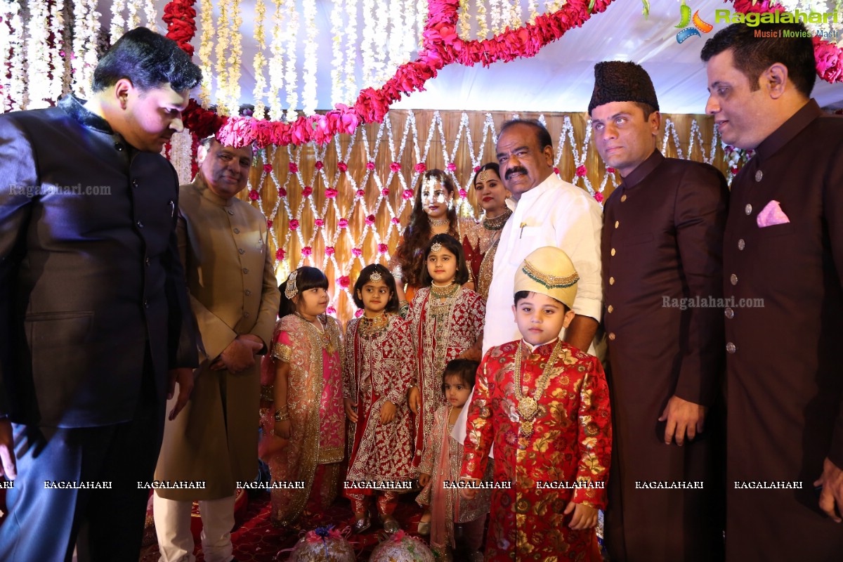 Grand Bismillah Ceremony of Simrah Shad & Sehar Shad Khan at Shah Manzil