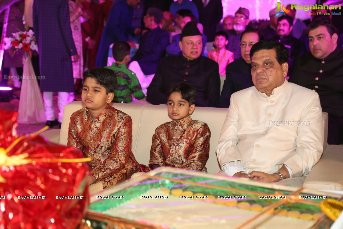 Grand Bismillah Ceremony of Simrah Shad & Sehar Shad Khan at Shah Manzil