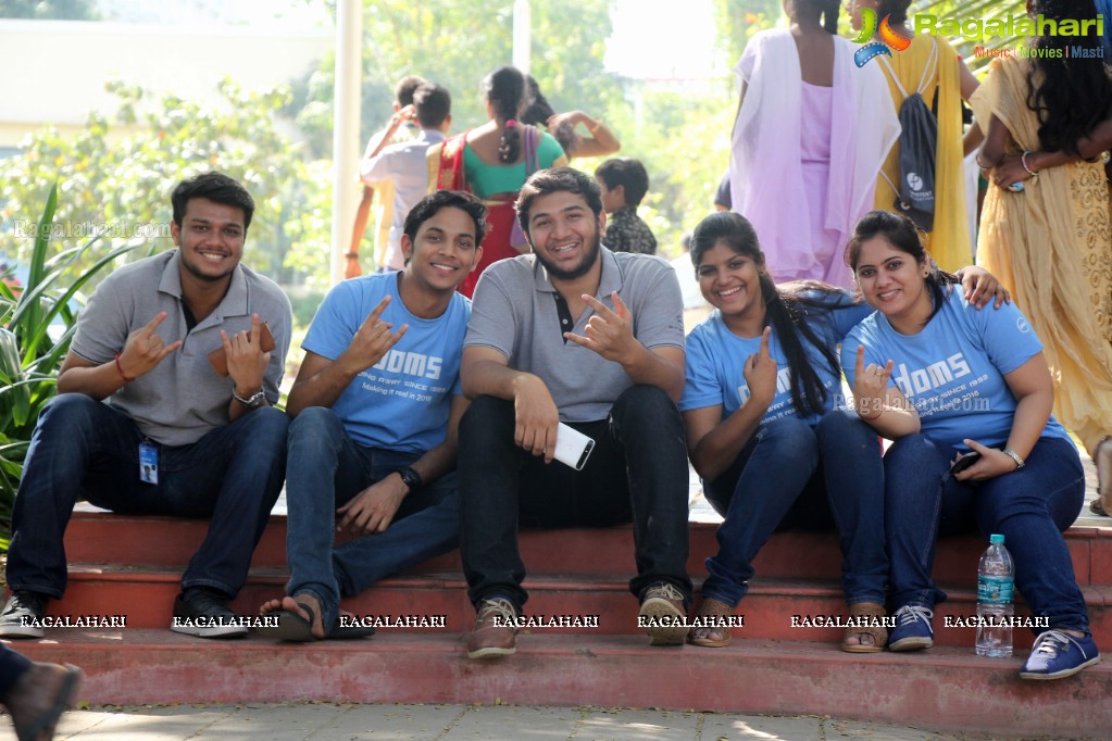 Chiguru - Fun Activity Day for Poor Children from Govt. Schools by Youth For Seva at Narayanamma Women's Engineering College