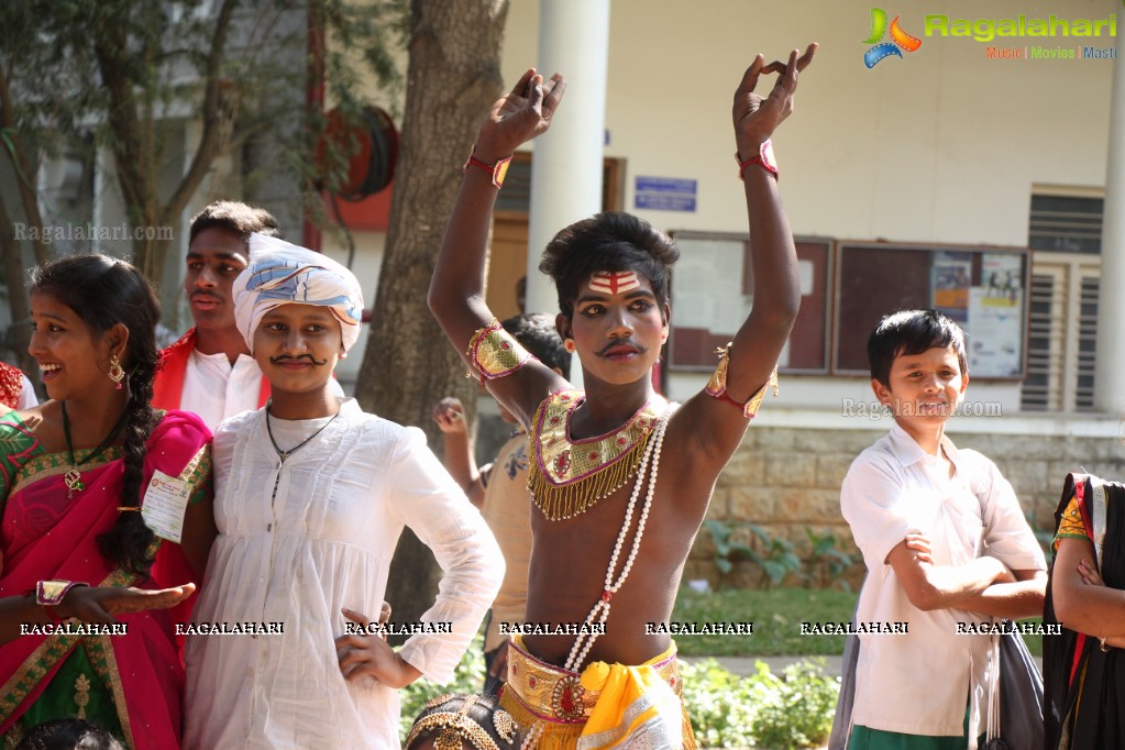 Chiguru - Fun Activity Day for Poor Children from Govt. Schools by Youth For Seva at Narayanamma Women's Engineering College