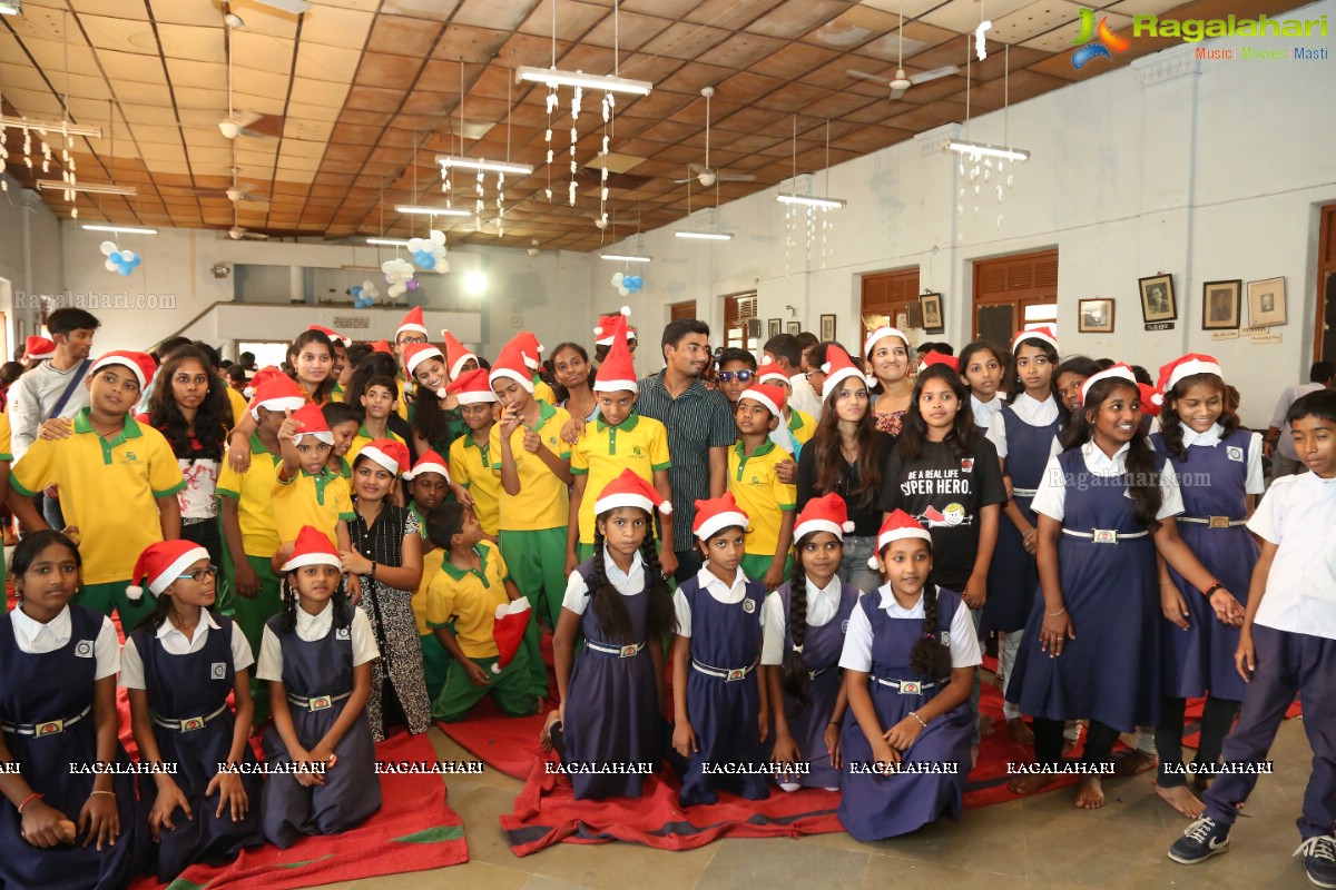 Hyderabad's Best Christmas Carnival for 400 Underprivileged Children by Youngistaan Foundation at Stanley Girls High School, Hyderabad
