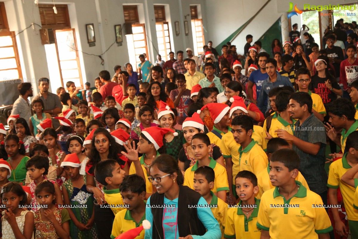 Hyderabad's Best Christmas Carnival for 400 Underprivileged Children by Youngistaan Foundation at Stanley Girls High School, Hyderabad