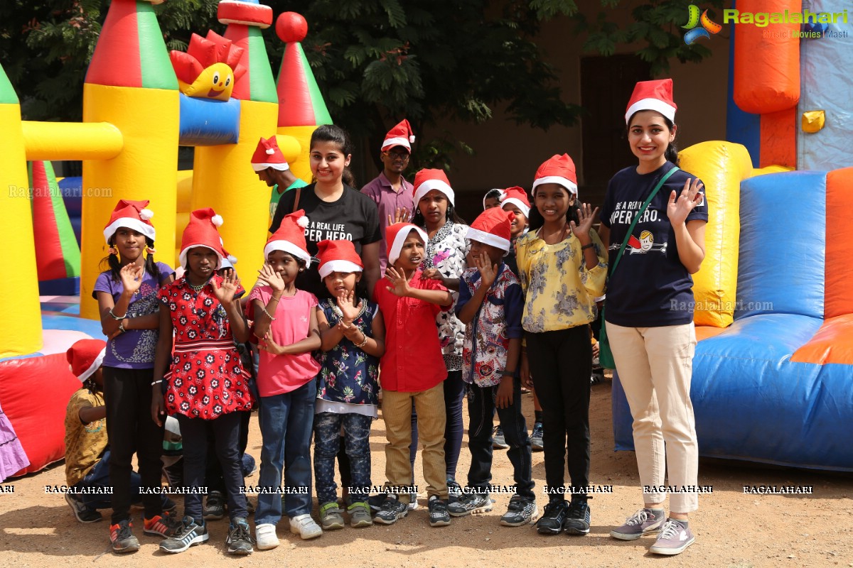 Hyderabad's Best Christmas Carnival for 400 Underprivileged Children by Youngistaan Foundation at Stanley Girls High School, Hyderabad