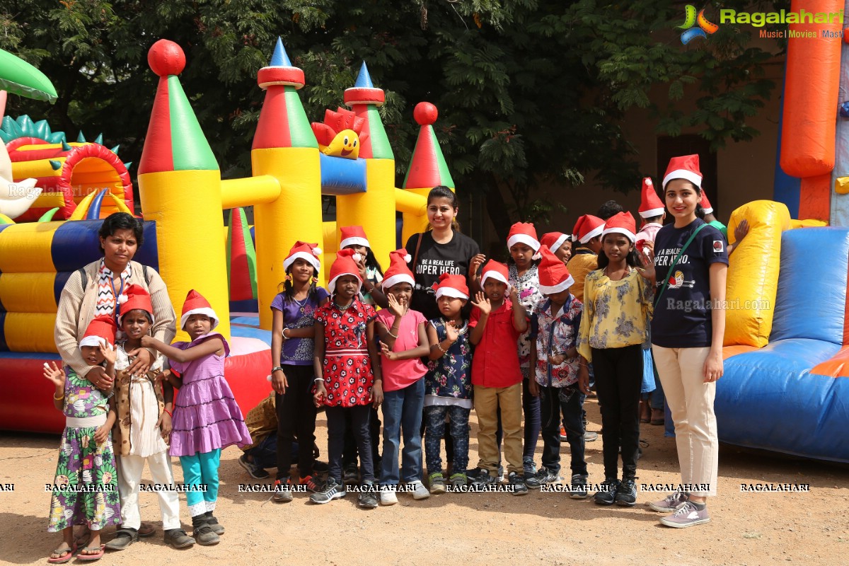 Hyderabad's Best Christmas Carnival for 400 Underprivileged Children by Youngistaan Foundation at Stanley Girls High School, Hyderabad