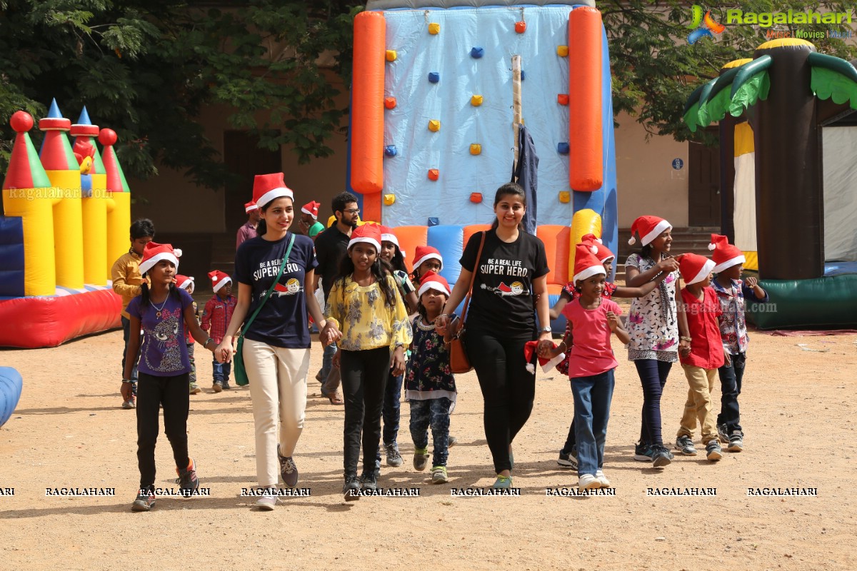 Hyderabad's Best Christmas Carnival for 400 Underprivileged Children by Youngistaan Foundation at Stanley Girls High School, Hyderabad