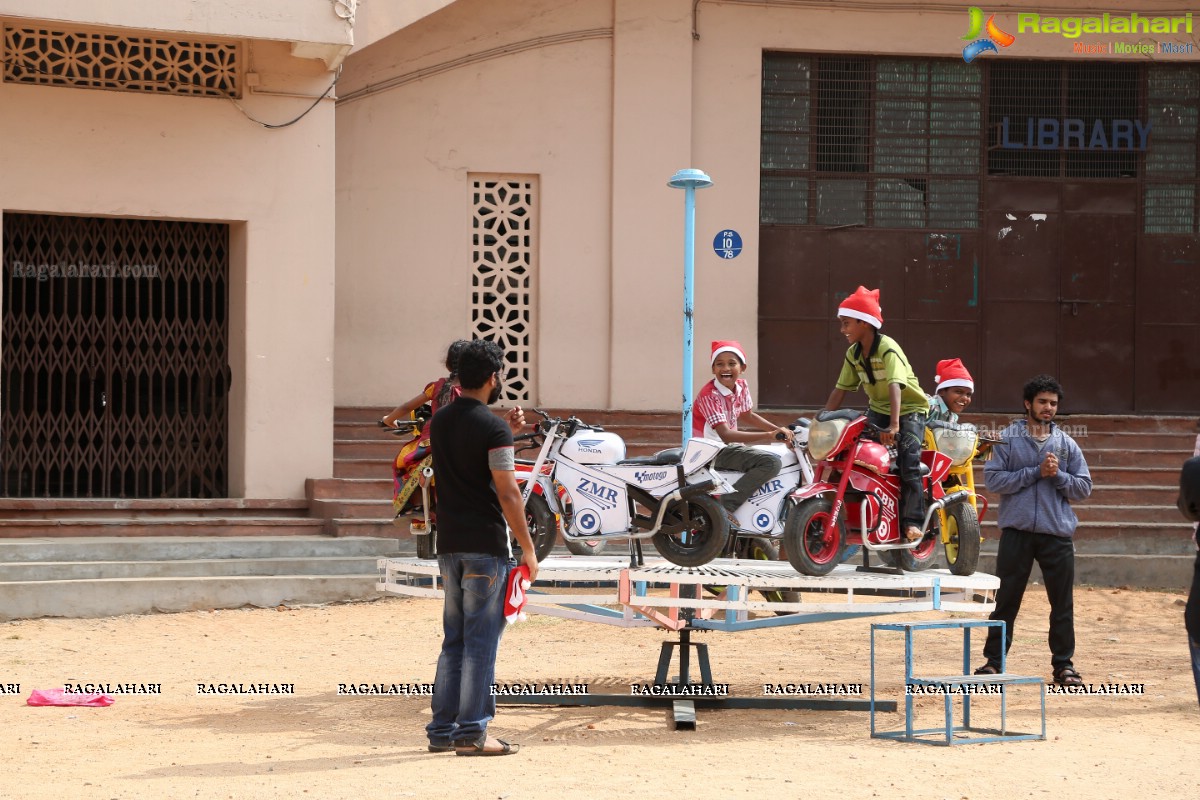 Hyderabad's Best Christmas Carnival for 400 Underprivileged Children by Youngistaan Foundation at Stanley Girls High School, Hyderabad