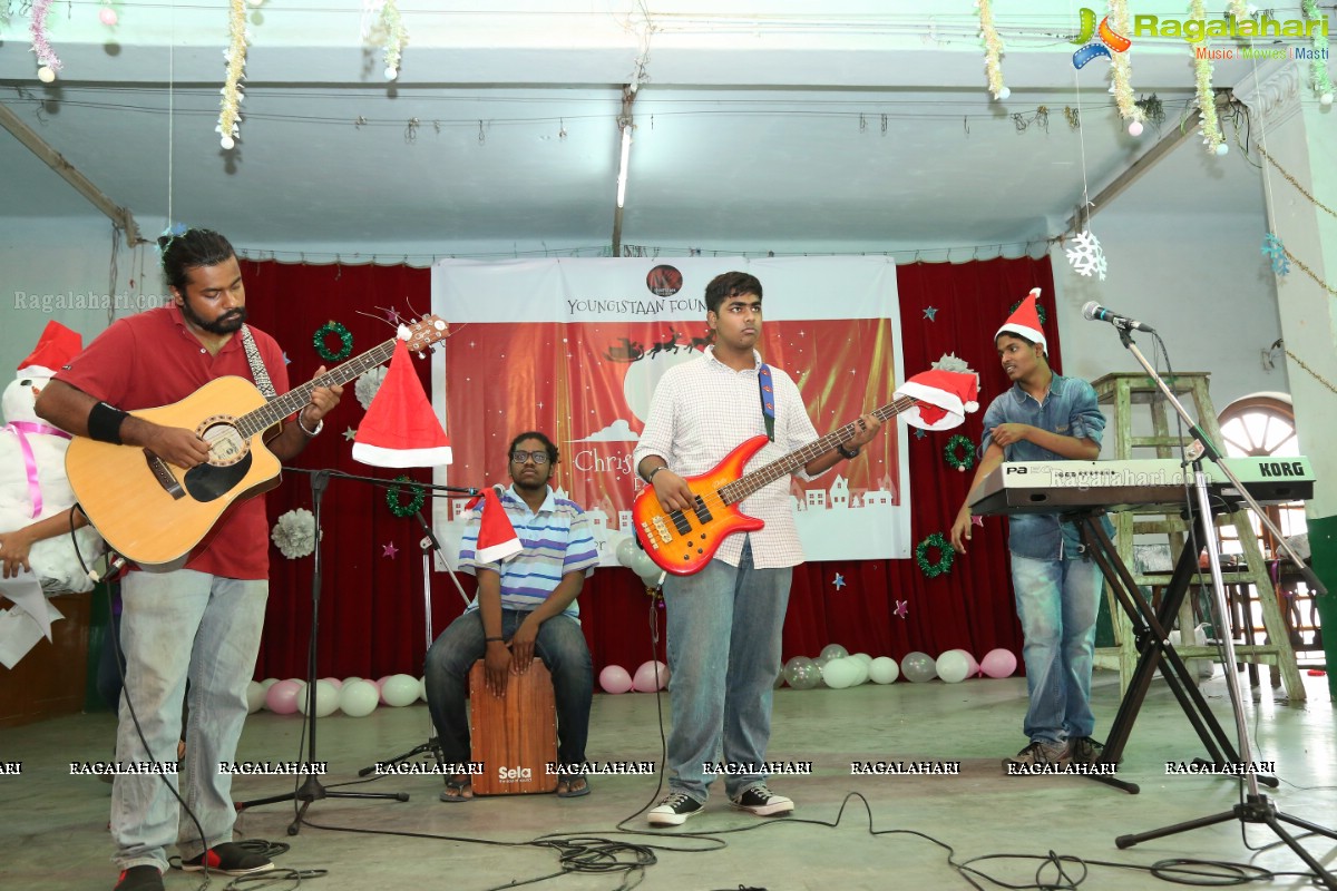 Hyderabad's Best Christmas Carnival for 400 Underprivileged Children by Youngistaan Foundation at Stanley Girls High School, Hyderabad