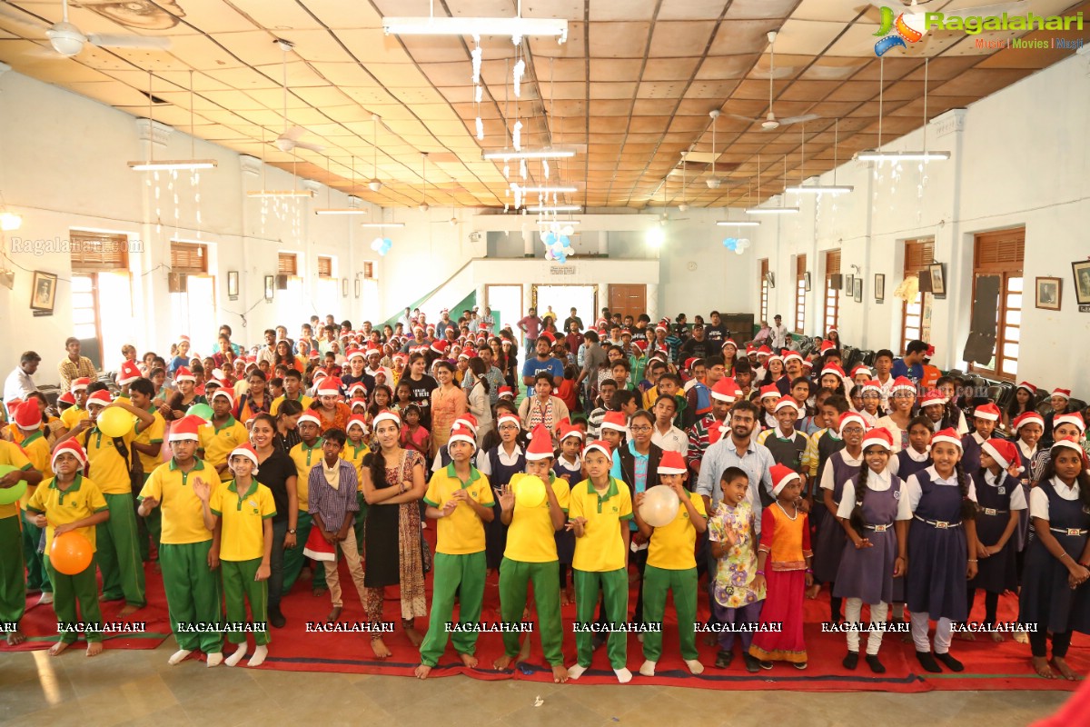 Hyderabad's Best Christmas Carnival for 400 Underprivileged Children by Youngistaan Foundation at Stanley Girls High School, Hyderabad