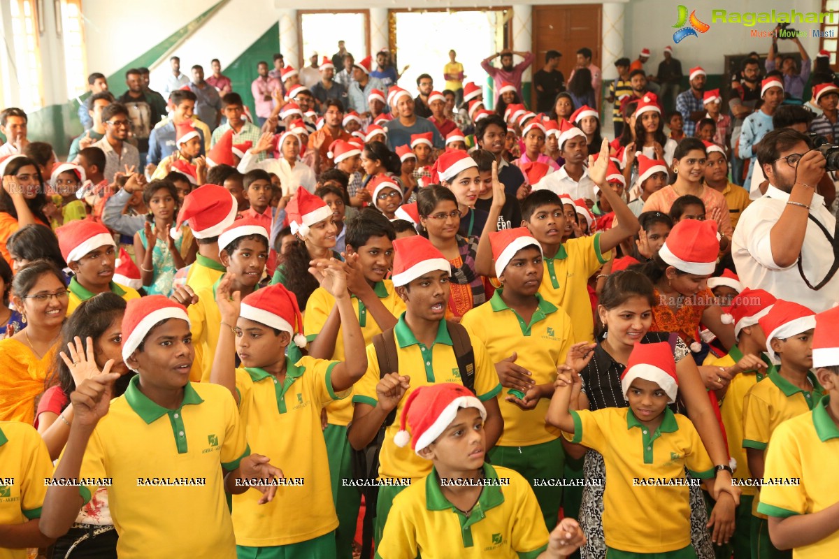 Hyderabad's Best Christmas Carnival for 400 Underprivileged Children by Youngistaan Foundation at Stanley Girls High School, Hyderabad