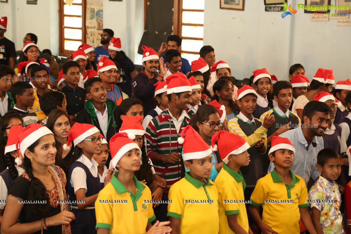 Hyderabad's Best Christmas Carnival for 400 Underprivileged Children by Youngistaan Foundation at Stanley Girls High School, Hyderabad