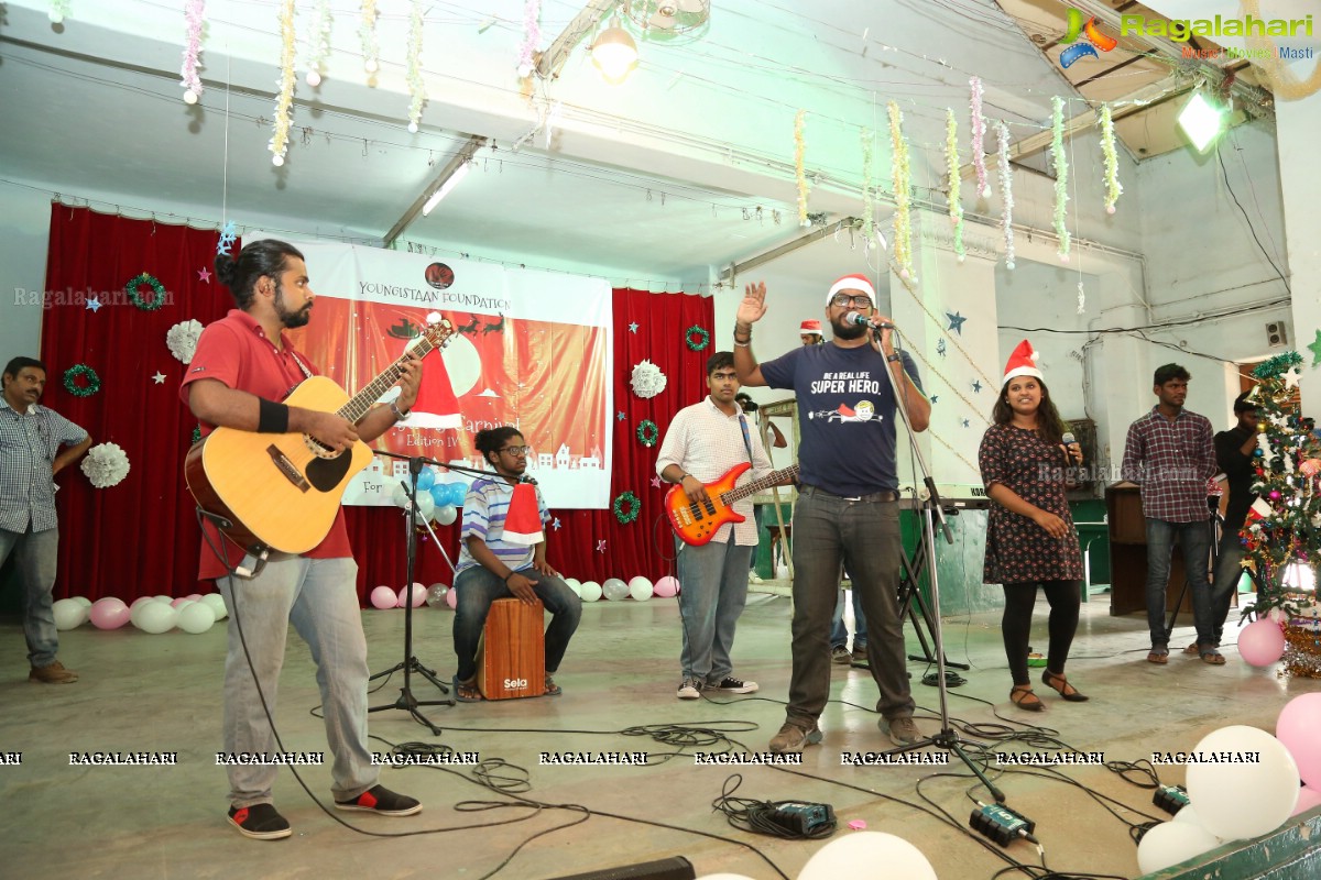 Hyderabad's Best Christmas Carnival for 400 Underprivileged Children by Youngistaan Foundation at Stanley Girls High School, Hyderabad