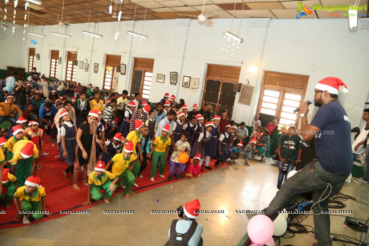 Hyderabad's Best Christmas Carnival for 400 Underprivileged Children by Youngistaan Foundation at Stanley Girls High School, Hyderabad