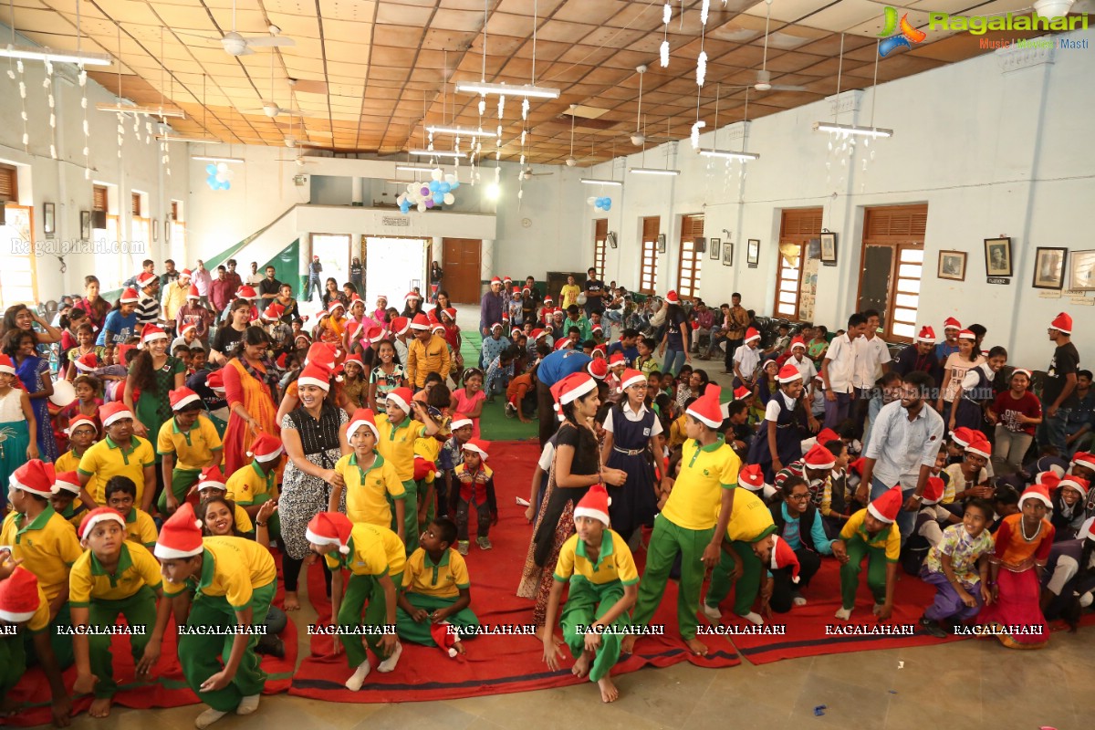 Hyderabad's Best Christmas Carnival for 400 Underprivileged Children by Youngistaan Foundation at Stanley Girls High School, Hyderabad