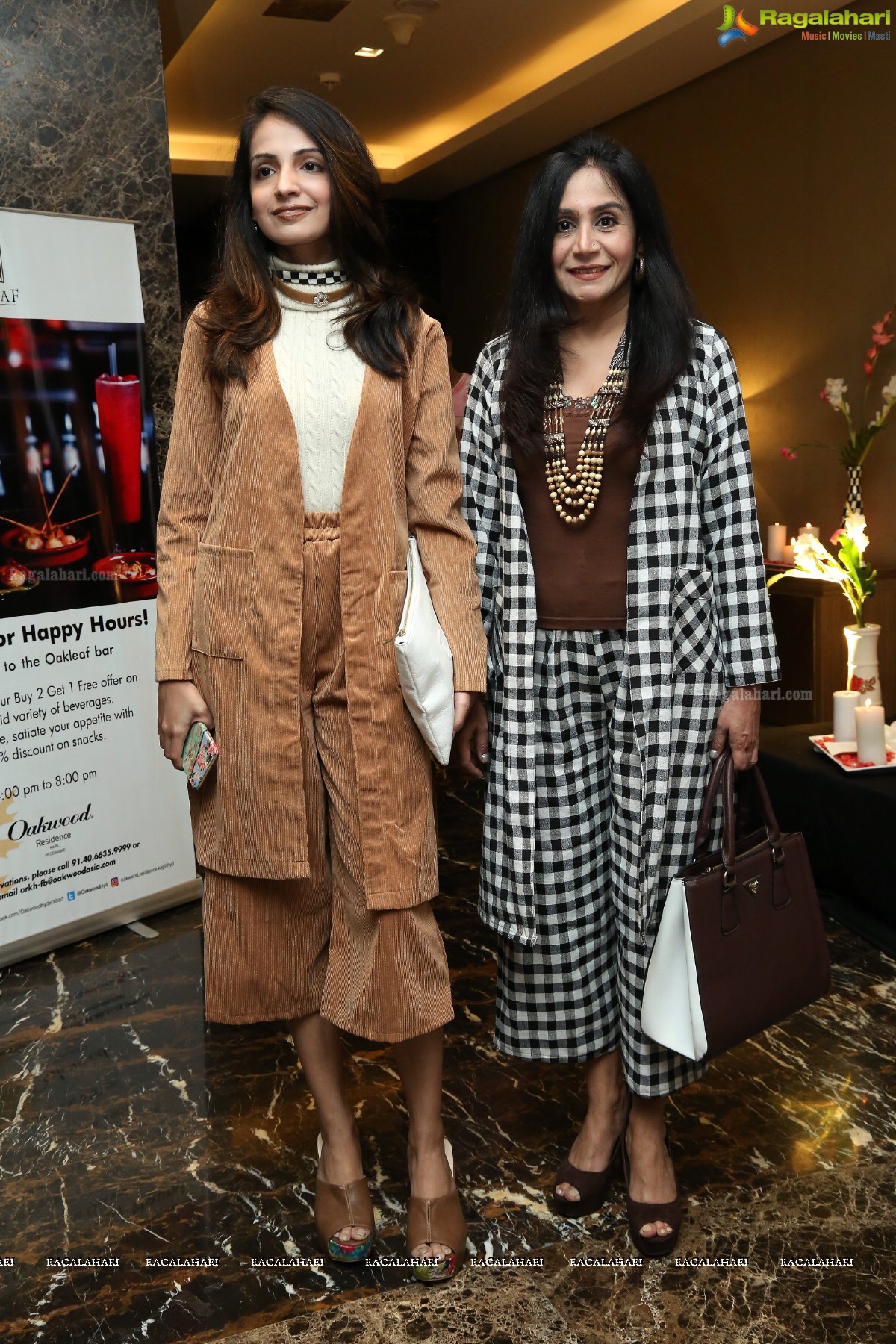 Evening of Fashion, Shopping and Cocktails at The Oak, Oakwood Residence Kapil Hyderabad