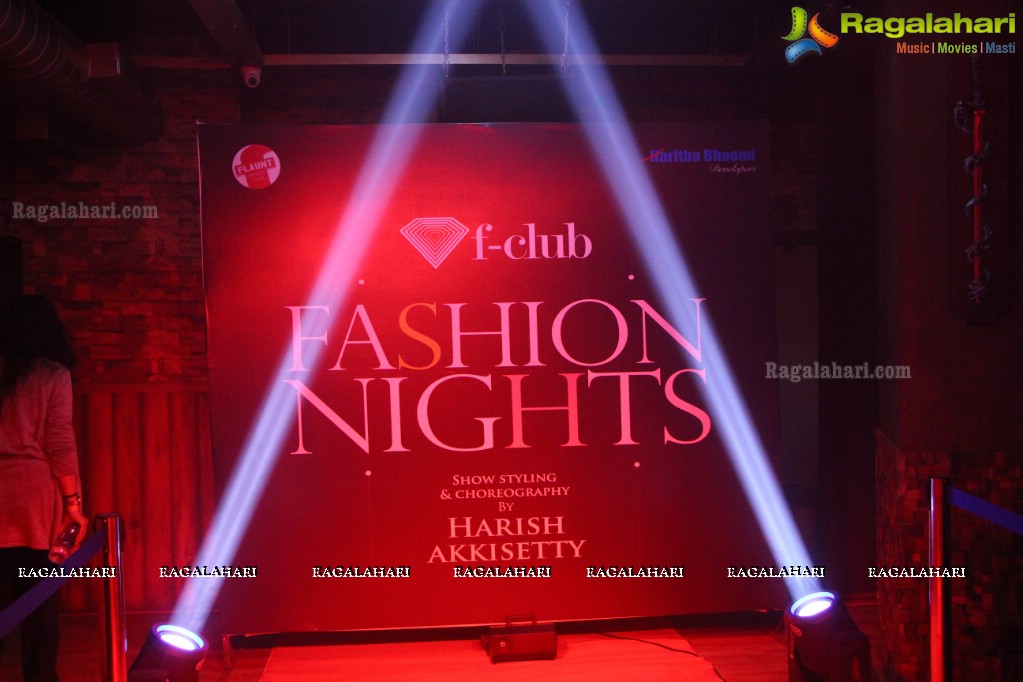 F Club Fashion Nights Fashion Show - Show Styling and Choreography by Harish Akkisetty