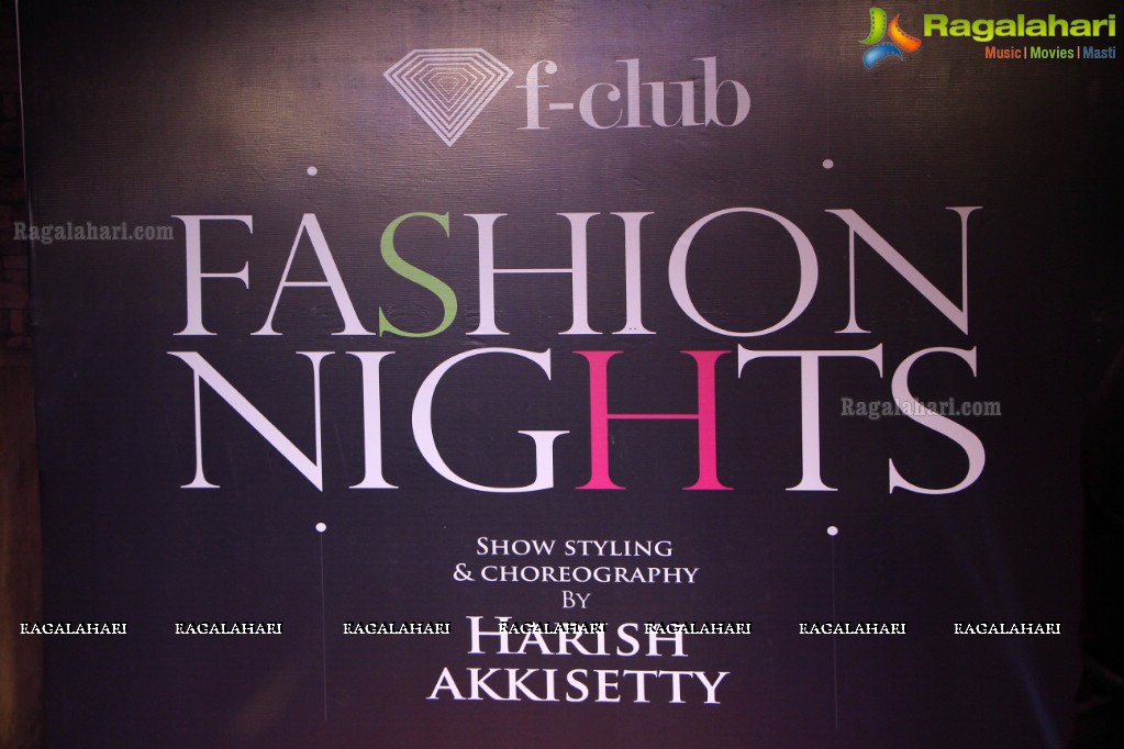 F Club Fashion Nights Fashion Show - Show Styling and Choreography by Harish Akkisetty